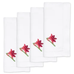 Chefanie Amaryllis Dinner Napkins (4) New