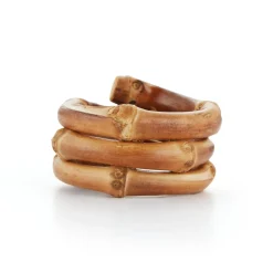 Chefanie Bamboo Napkin Rings (4) Hot