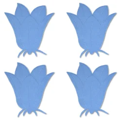 Chefanie Blue Bell Cocktail Napkins (4) Best