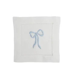 Chefanie Blue Bow Cocktail Napkins (4) Online