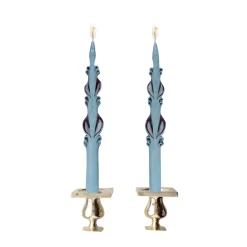 Chefanie Blue Holiday Tapers (2) Online