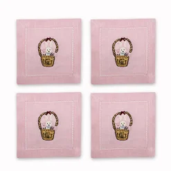 Chefanie Bunny Basket Cocktail Napkins (4) New