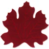 Chefanie Burgundy Leaf Placemat New