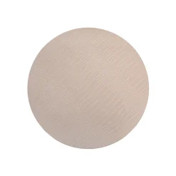 Chefanie Cream Circle Embossed Placemat Clearance