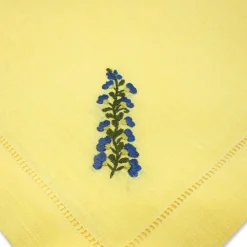 Chefanie Delphiniums Dinner Napkins (4) Hot