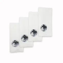 Chefanie Disco Ball Dinner Napkins (4) Outlet