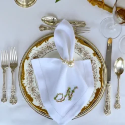 Chefanie Double Pearl Napkin Rings (4) Outlet