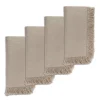 Chefanie Fringe Dinner Napkins New
