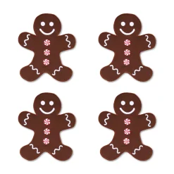 Chefanie Gingerbread Man Cocktail Napkins (4) Sale