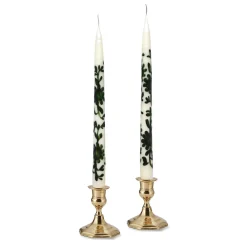 Chefanie Green Chinoiserie Painted Tapers (2) Sale