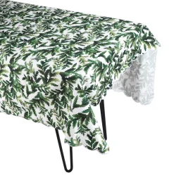 Chefanie Green Leaf Tablecloth Outlet
