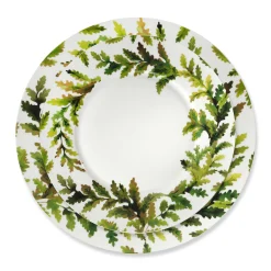 Chefanie Green Leaves Dinner Plate Online