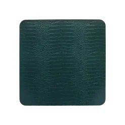 Chefanie Green Square Embossed Placemat Discount