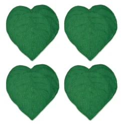 Chefanie Heart Leaf Cocktail Napkins (4) Sale