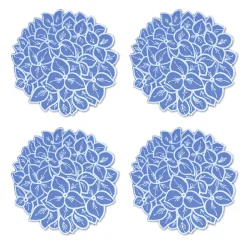 Chefanie Hydrangea Cocktail Napkins (4)