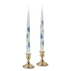 Chefanie Hydrangea Painted Tapers (2) Hot