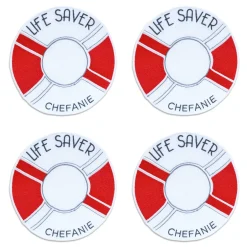 Chefanie Lifesaver Cocktail Napkins (4) Clearance