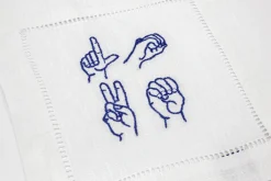 Chefanie LOVE Cocktail Napkins (4) Hot