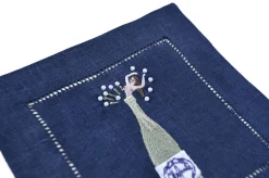 Chefanie Midnight Champagne Girl Cocktail Napkins (4) Online