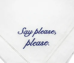 Chefanie Miss Manners Dinner Napkins (4) Clearance