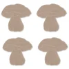 Chefanie Mushroom Cocktail Napkins (4) Discount