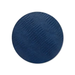 Chefanie Navy Circle Embossed Placemat Sale
