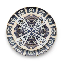 Chefanie Navy Imari Dinner Plate Best
