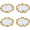 Chefanie Oval Danica Cocktail Napkins (4) New
