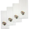 Chefanie Pansy Dinner Napkins (4) Clearance