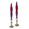 Chefanie Patriotic Feather Candles (2) Outlet