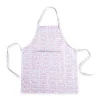 Chefanie Pink & White Apron Clearance