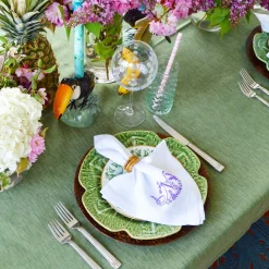 Chefanie Pink & White Ceramic Straws (4) Clearance