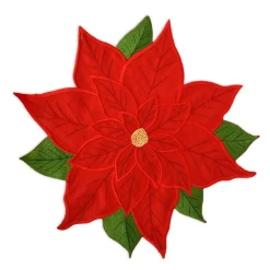 Chefanie Poinsettia Placemats (4) Online