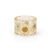 Chefanie Pressed Flower Napkin Rings (4) New