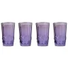 Chefanie Purple Highball Glasses (4) Online