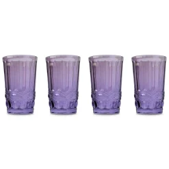 Chefanie Purple Highball Glasses (4) Online