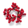 Chefanie Red Berry Napkin Rings (4) Sale