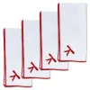 Chefanie Red Bow Dinner Napkins (4) Sale