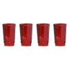 Chefanie Red Highball Glasses (4) Best