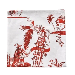 Chefanie Red Toile Napkins (4) Best