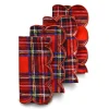 Chefanie Scalloped Tartan Napkins (4) Best