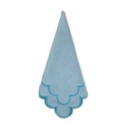 Chefanie Sea Foam Scalloped Dinner Napkins (4)