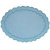 Chefanie Sea Foam Scalloped Placemat Clearance