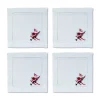 Chefanie Skiing Santa Cocktail Napkins (4) Best