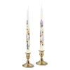 Chefanie Spring Flowers Tapers (2) Discount