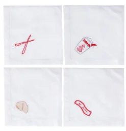 Chefanie Sunday Takeout Dinner Napkins New