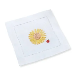 Chefanie Sunflower Cocktail Napkins (4) Sale