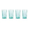Chefanie Teal Highball Glasses (4) Hot