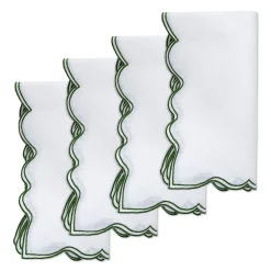 Chefanie Timeless Green Dinner Napkins (4) Hot