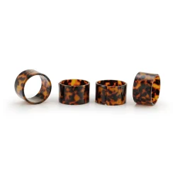 Chefanie Tortoise Napkin Rings (4) Hot